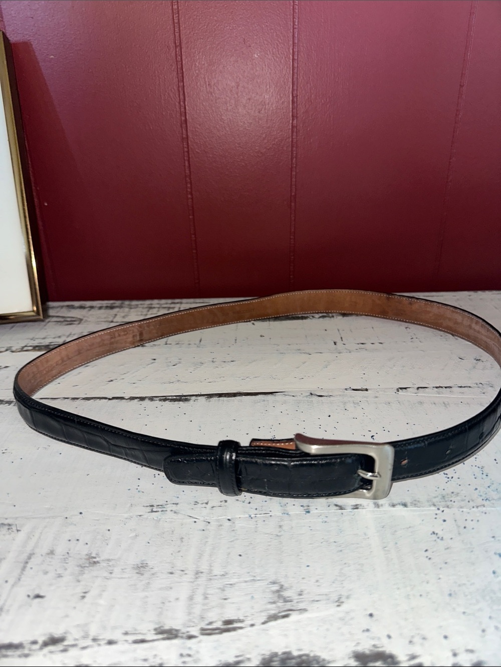 Trafalgar Italian Calf Leather Belt